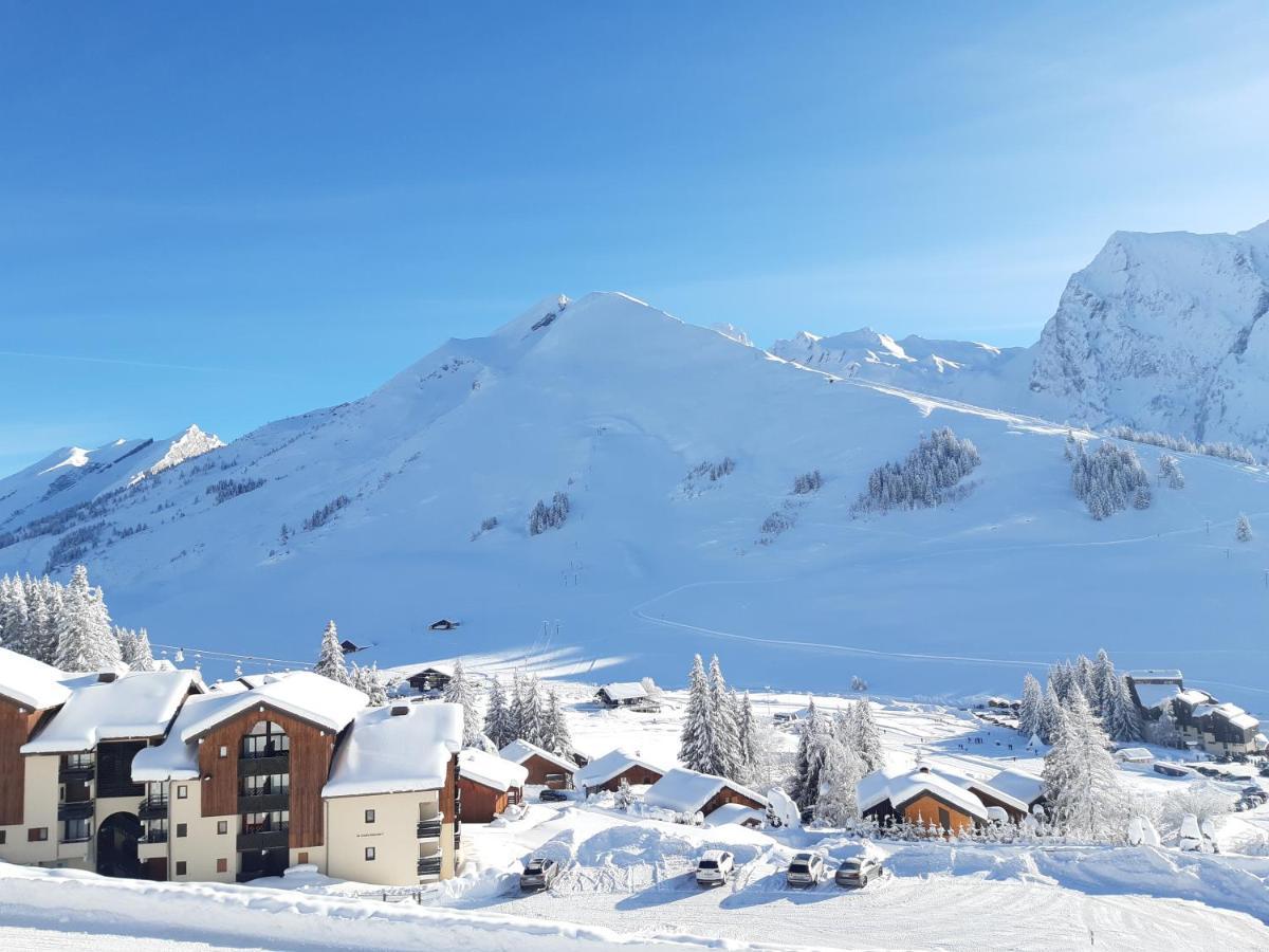Le Hameau 001 Lägenhet Manigod Exteriör bild